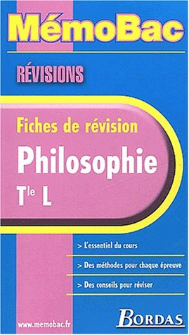 memo revision philo term. l    (ancienne edition)