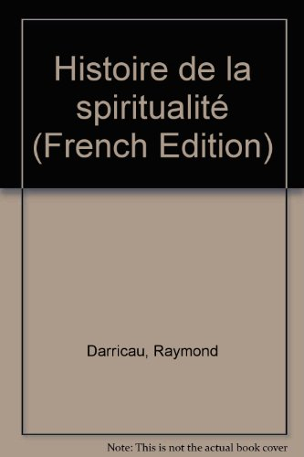 Histoire de la spiritualité