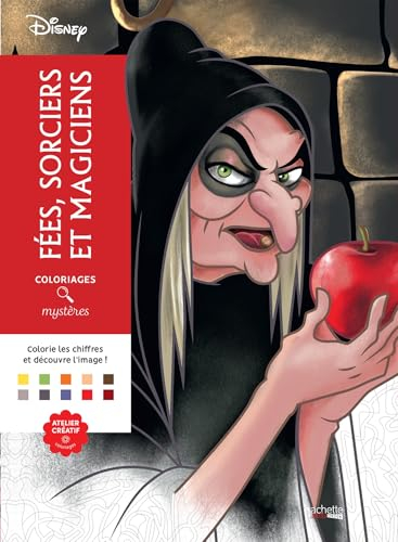 Coloriages Mystères Disney : Fées, sorciers et magiciens