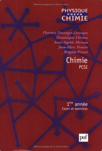 Chimie PCSI