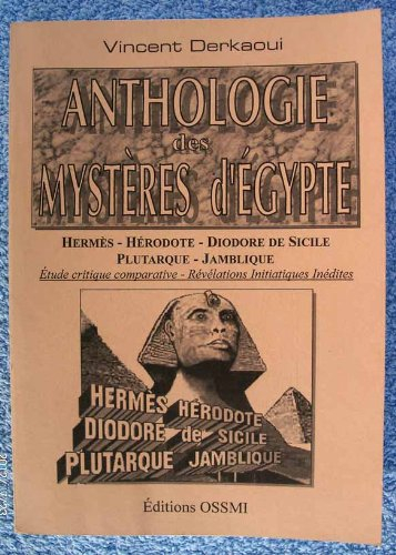 anthologie des mystères d'Égypte