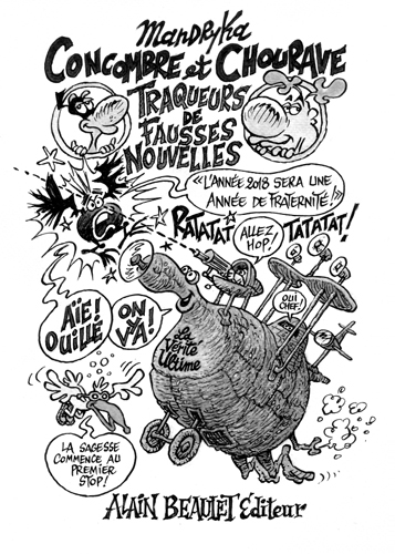 Concombre et Chourave : traqueurs de fausses nouvelles