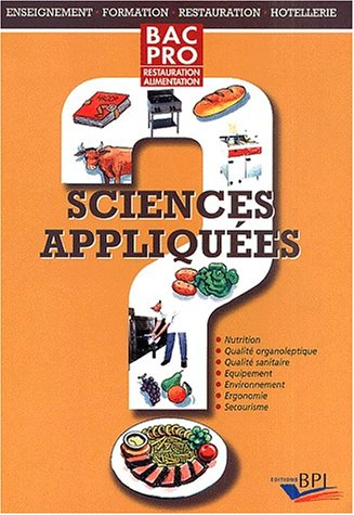 sciences appliquées bac pro ref 01720