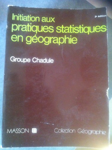 initiation aux pratiques statistiques en géographie