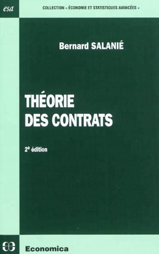 Théorie des contrats
