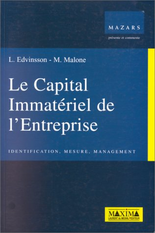 Le capital immatériel de votre entreprise : identification, mesure, management