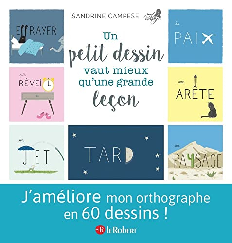 Un petit dessin vaut mieux qu'une grande leçon : 60 mots illustrés pour ne plus faire de fautes