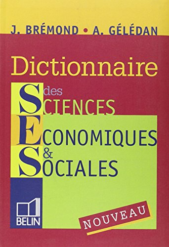 Dictionnaire de sciences économiques et sociales