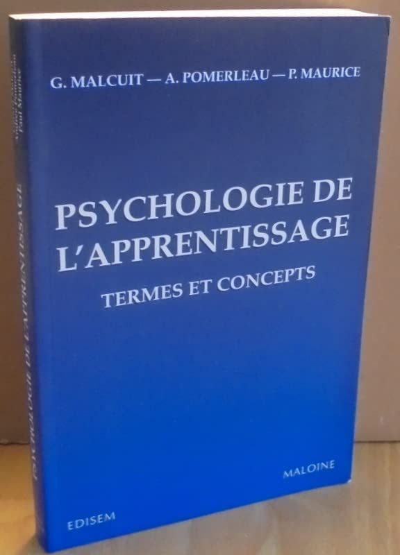 Psychologie de l'apprentissage : termes et concepts