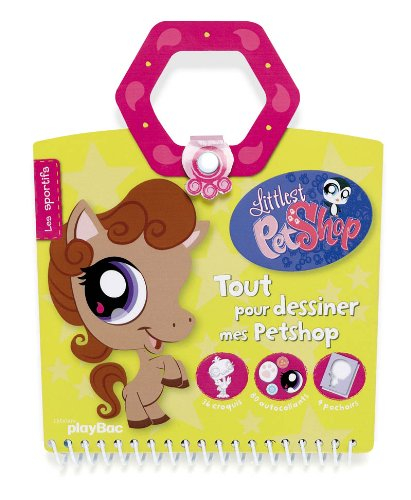 Tout pour dessiner mes Petshop : les sportifs