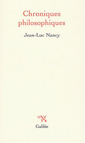Chroniques philosophiques