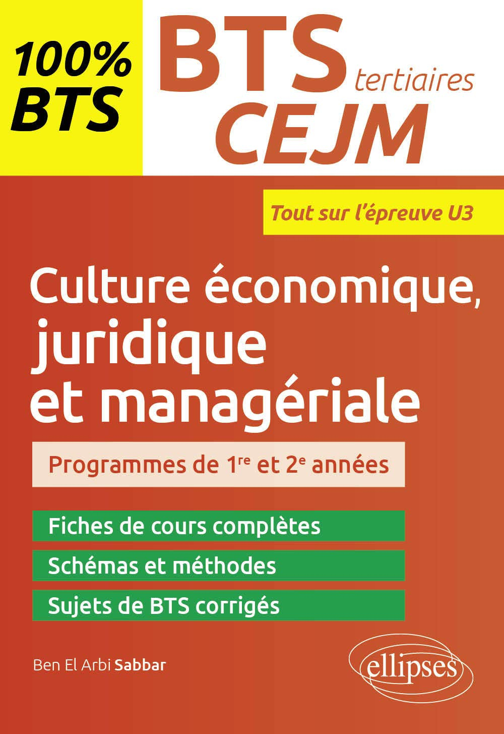 CEJM, culture économique, juridique et managériale, BTS tertiaires : programmes de 1re et 2e années 