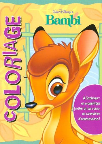 Bambi : coloriage