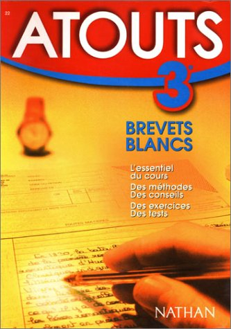 Brevets blancs 3e : nouveau programme