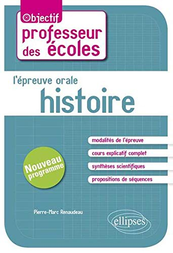 L'épreuve orale d'histoire : nouveau programme