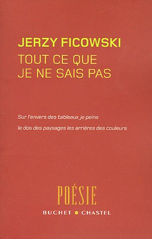 Tout ce que je ne sais pas