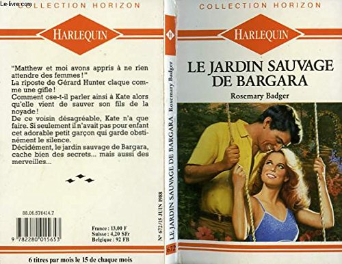 le jardin sauvage de bargara (collection horizon)