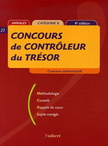 Concours de contrôleur du Trésor : Annales catégorie B