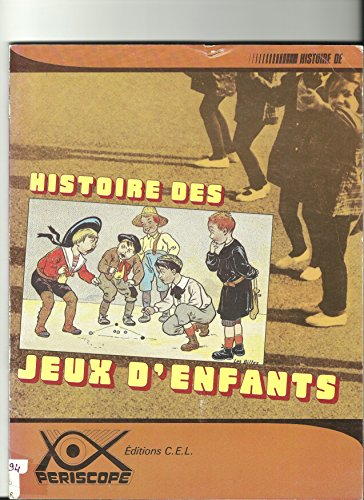 Histoire des jeux d'enfants