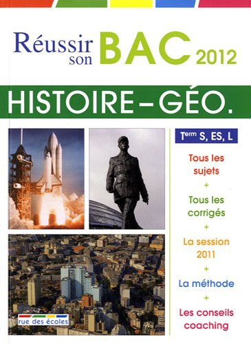 Histoire-géographie, terminales S, ES, L : bac 2012