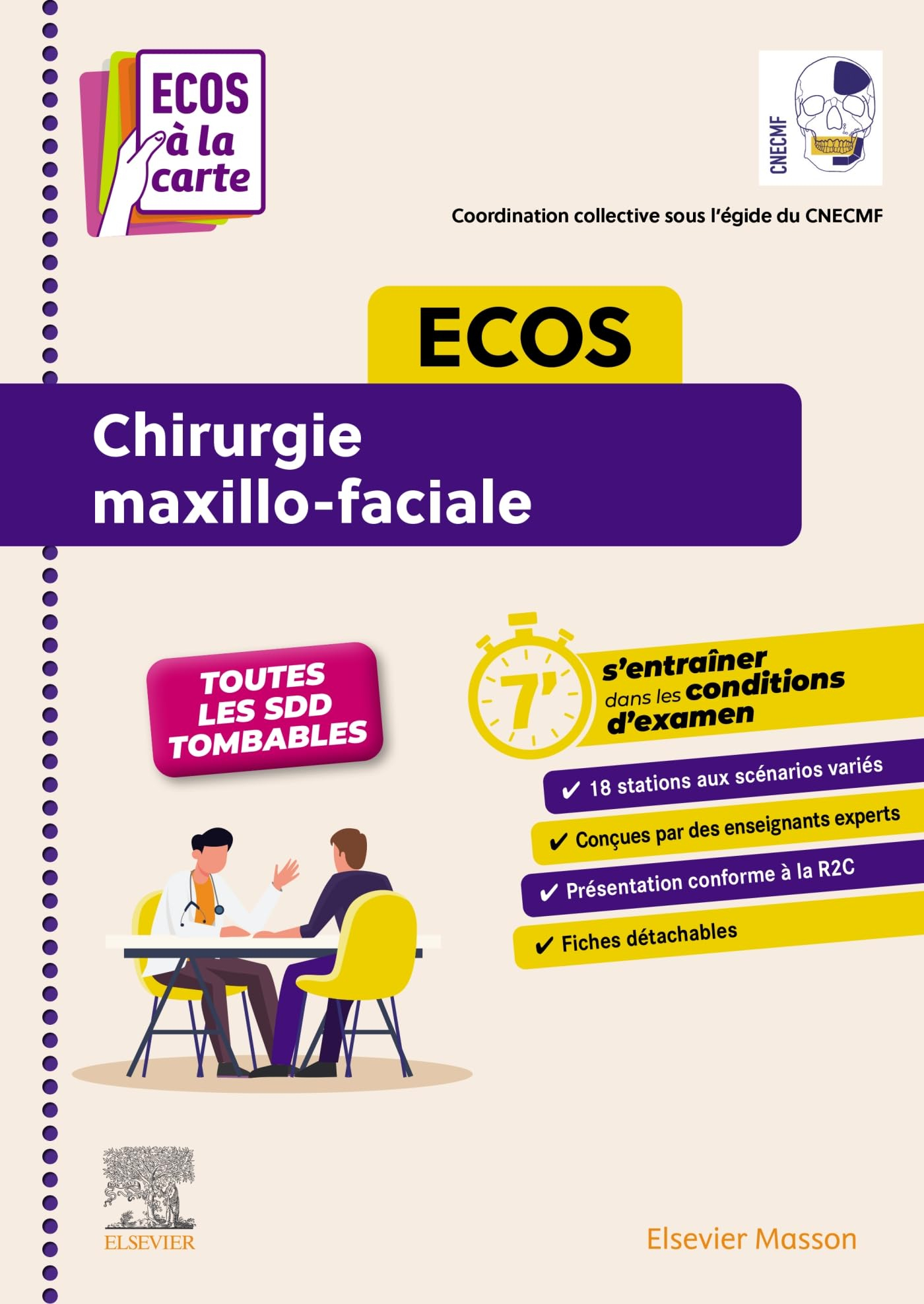 Ecos chirurgie maxillo-faciale : toutes les SDD tombables