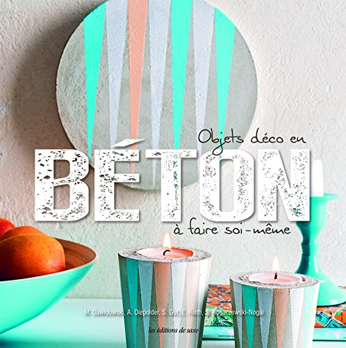 Objets déco en béton à faire soi-même