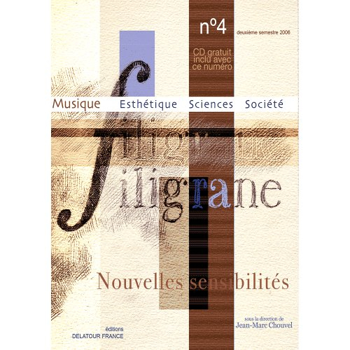 revue filigrane n04 - nouvelles sensibilites