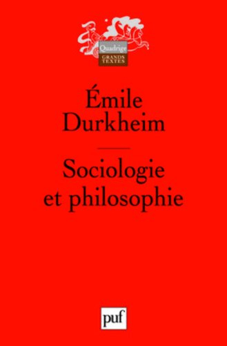 Sociologie et philosophie