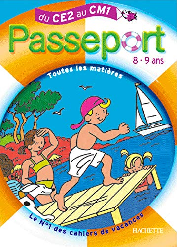 Passeport du CE2 au CM1, 8-9 ans : avec autocollants récompenses