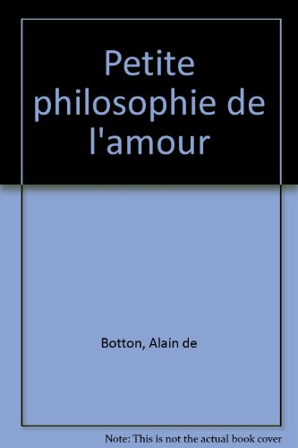 Petite philosophie de l'amour