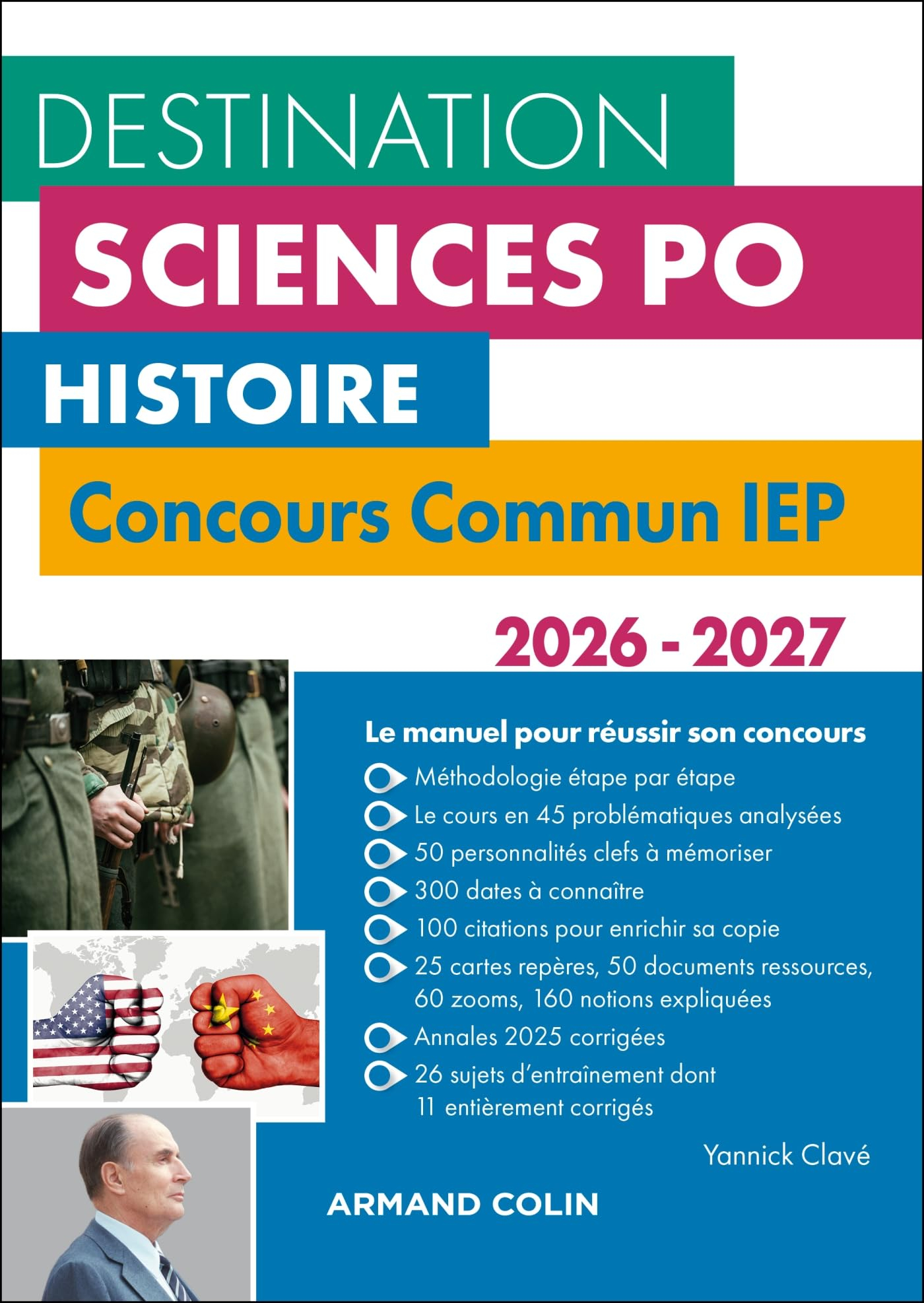 Histoire : concours commun IEP : 2026-2027