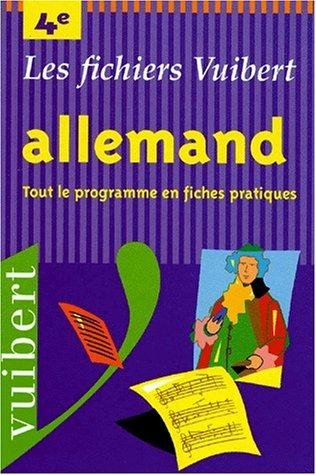 Allemand 4e, langue vivante 2 : tout le programme en fiches pratiques