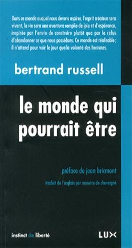 Le monde qui pourrait être : socialisme, anarchisme et anarcho-syndicalisme