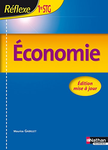 Economie, première STG