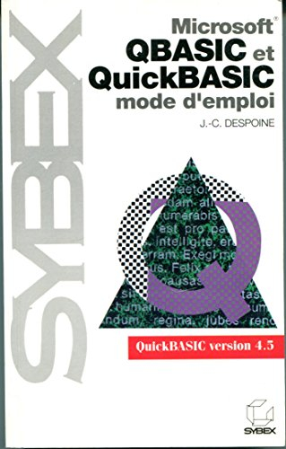 Microsoft Quick Basic et QBasic