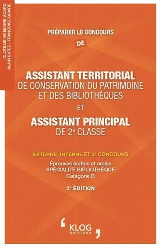 Préparer le concours d'assistant territorial de conservation du patrimoine et des bibliothèques et d