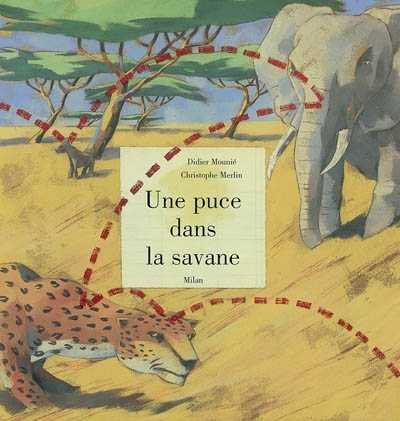 La puce dans la savane