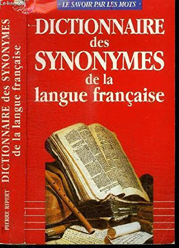 dictionnaire des synonymes