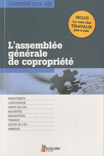 L'assemblée générale de copropriété