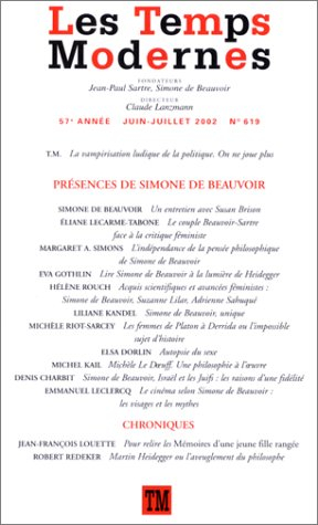 Temps modernes (Les), n° 619. Présences de Simone de Beauvoir