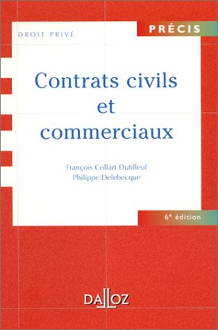 contrats civils et commerciaux, 6e édition