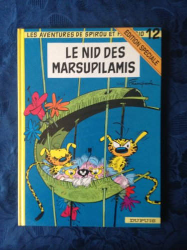 spirou et fantasio, tome 12 : le nid des marsupilamis