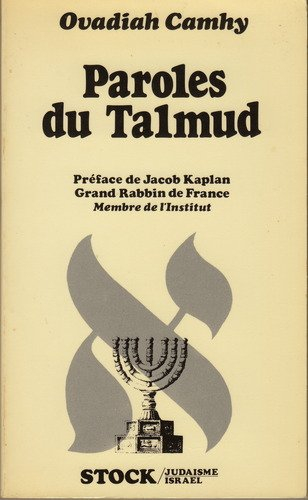 Paroles du Talmud