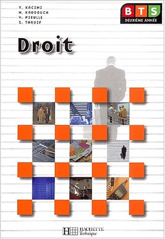 droit, bts 2e année : livre de l'année