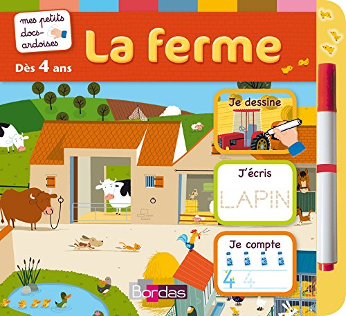 La ferme : je dessine, j'écris, je compte !