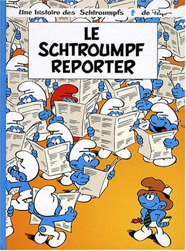 le schtroumpf reporter