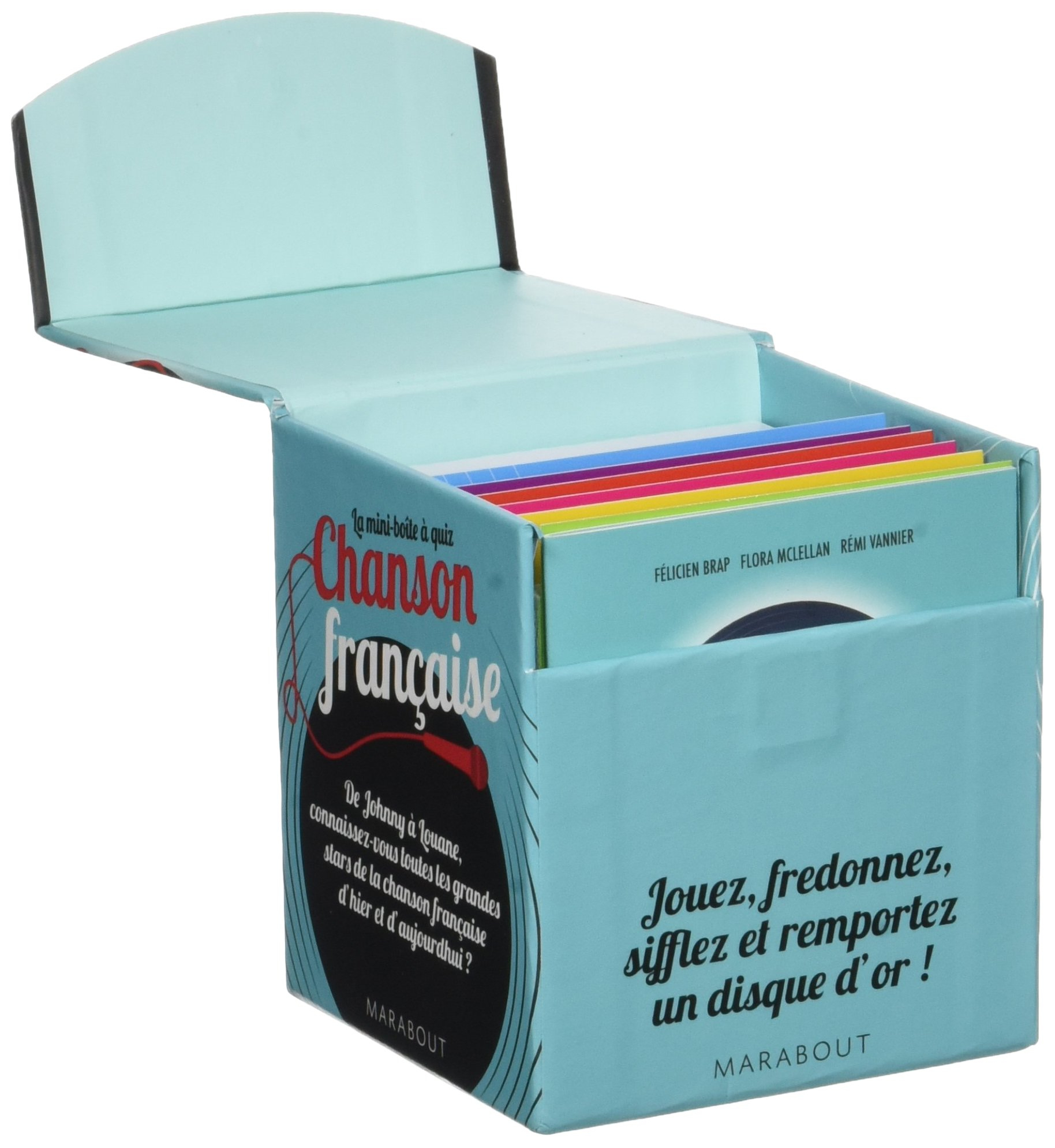 La mini-boîte à quiz chanson française : 240 questions et défis !