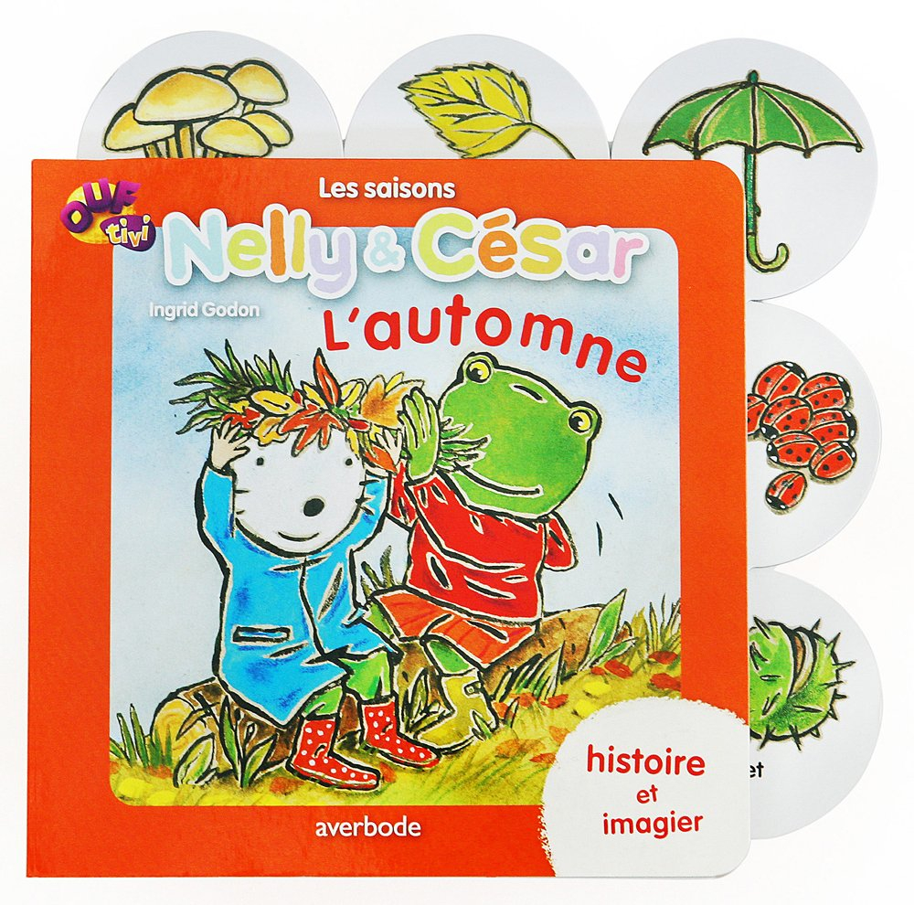 Nelly & César. L'automne : histoire et imagier
