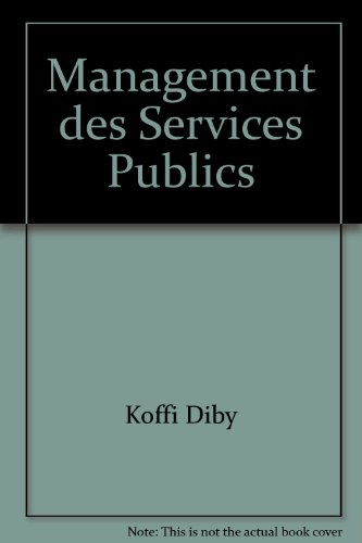 Management des services publics en Afrique : retour d'expérience : les raisons d'espérer