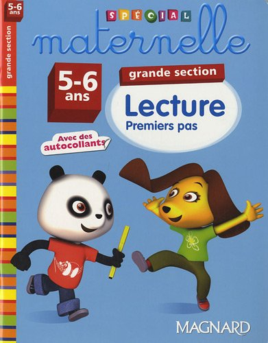 Lecture, grande section, 5-6 ans : premiers pas